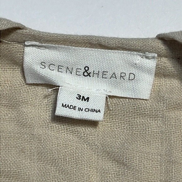 Scene&Heard Baby 100 % Cotton Onesie Baby Overall Size 3 Months - Picture 5 of 8